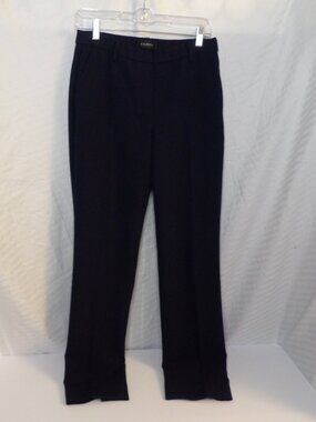 Talbots Ladies Dress Pants Slacks Black Size 2